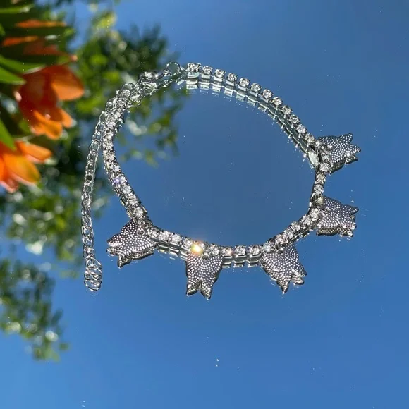 Butterfly Anklet - Picture 2 of 2